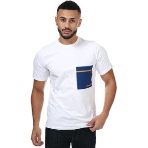 Berghaus - Drakestone - T-shirt - Wit-blauw - Met Zak voor Heren