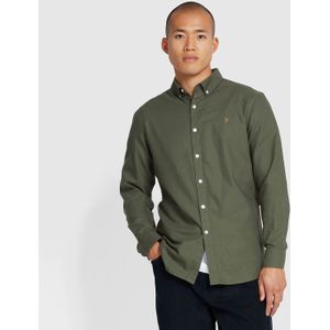 Farah - Brewer Slim-Fit - Overhemd - Groen