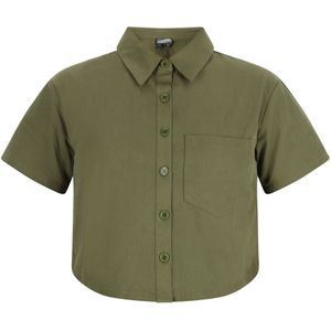 Dreimaster - Blouse - Olijf - Dames