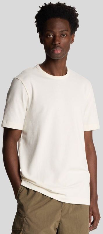 Lyle & Scott - Argent - Pique T-Shirt - Korte Mouw - Luxe Katoen