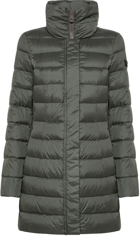 Peuterey - Gewatteerde Jas - Basaltgrijs - Lange Pasvorm
