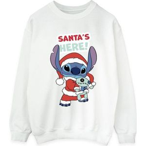 Li-cense Disney dames lilo & stitch santa´s here sweatshirt