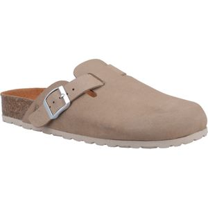Hush Puppies Bailey Suède Dames Taupe Muilen