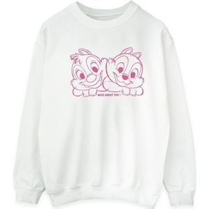 Li-cense Disney heren chip ´n´ dale nuts about you sweatshirt