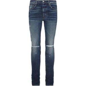 Amiri - Slim Fit Slash - Denimjeans - Klassieke Blauwe