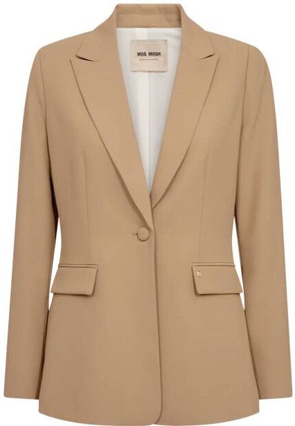 MOS Mosh - Leonora Miley - Blazer - Bruin - 100% Polyester