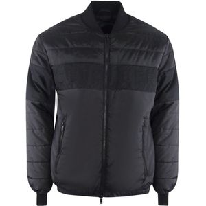 Ice Iceberg - Gewatteerde Bomberjack - Zwart