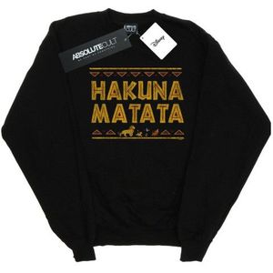 Li-cense Disney heren the lion king hakuna matata sweatshirt
