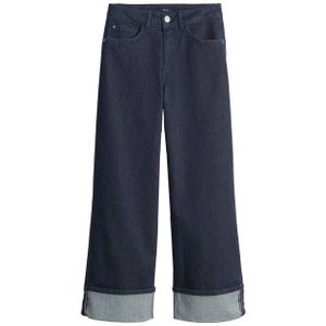 Opus - Donkerblauwe Jeans - 7/8 Lengte - 5-Pocketmodel