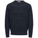 Only & Sons - Onsalkan - Trui - Navy