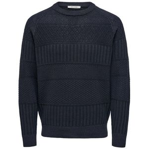 Only & Sons - Onsalkan - Trui - Navy