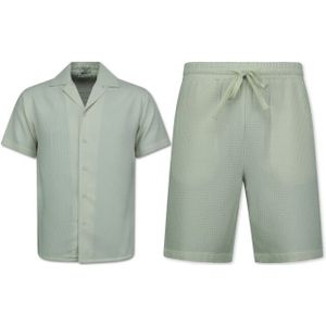 Enos Ribbed oversized shirt zomerset