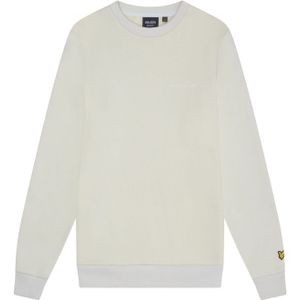 Lyle And Scott - Geborduurd Crewneck Sweatshirt - Wit
