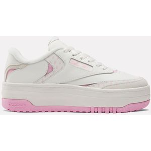 Reebok - Club C - Meisjestrainers - Wit-Roze