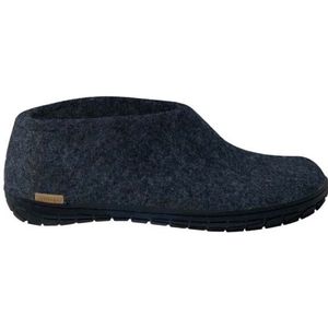 Glerups - Pantoffel Instapper - Zwart - 100% Natuurlijke Wol