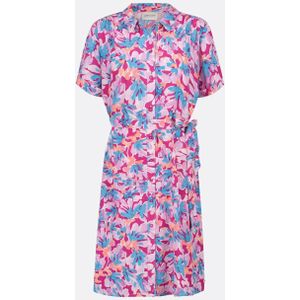 Fabienne Chapot Clt-83-drs-ss24 boyfriend dress azure blue/hot pink