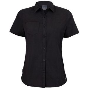Craghoppers - Expert Kiwi Shirt - Korte Mouwen - Zwart - Dames