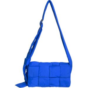 Smashed Lemon 56032 kleine crossbody tas kobalt blauw met