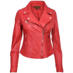 Dames - Brando - Bikerjack - Zwart