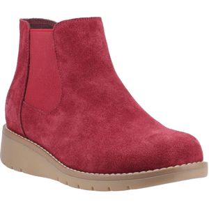 Hush Puppies - Leonie - Chelsea Boots - Bordo - Suède