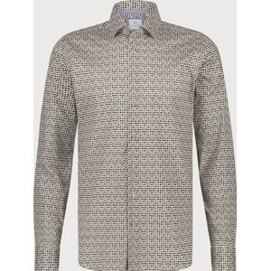 Blue Industry - Retro Print Overhemd - Multicolor - Katoenmix