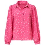 Blouse dames - Smashed Lemon - Wit