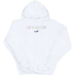 Hoodie - Gedrukt - Zwart - 50% Katoen 50% Polyester - Dubbellaags met Trekkoord