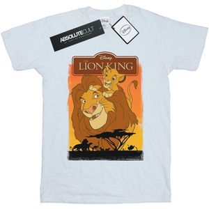 Li-cense Disney heren the lion king simba en mufasa t-shirt