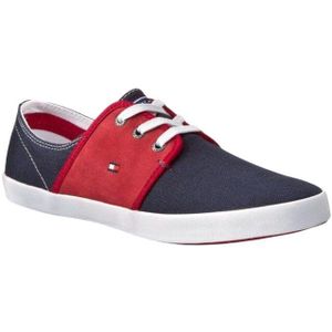 Tommy Hilfiger Heren freddy 6c leren trainers