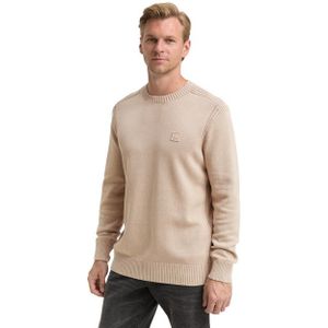 TOM TAILOR - Trui - Cappuccino - Knitwear - Lange Mouw