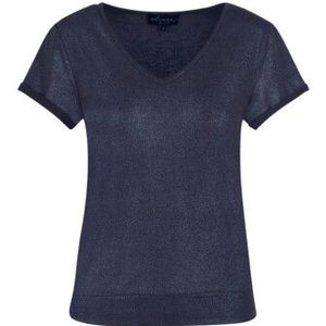 Elvira - Top - Navy - Dames T-shirt