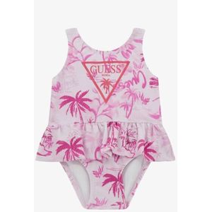 Guess - Kids Badpak - Palms On Pink - Triangelbikini