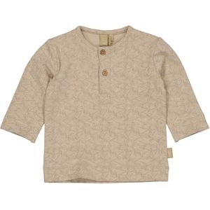 Levv Newborn baby jongens shirt zana aop brown dragonfly