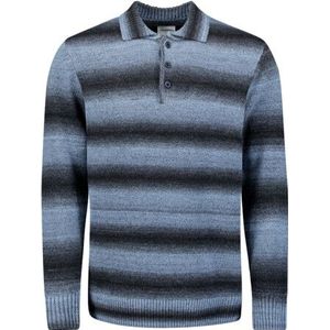 No Excess Pullover polo degrade dessin