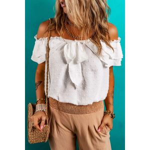 Oogje Boerenblouse met Strikdetails