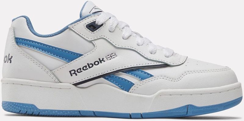 Reebok BB 4000 II Sneaker, Wit/ESSENTIALBLUE/VECTORNAVY, 3.5 UK, Wit Essentialblue Vectornavy, 35 EU