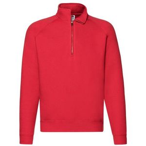 Fruit of the Loom - Eenvoudige Sweater - Grijs - Katoen/Polyester - Oeko-Tex Standaard 100