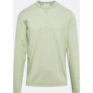 Woolrich Men logo crewneck sage