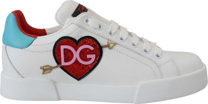 Dolce Gabbana - Portofino Sneakers - Wit