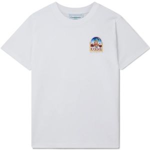 Casablanca - Vue De L'Arche Design - T-shirt - Wit