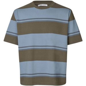 Samsoe & Samsoe - M25300032 - T-shirt - Rood - Korte Mouw