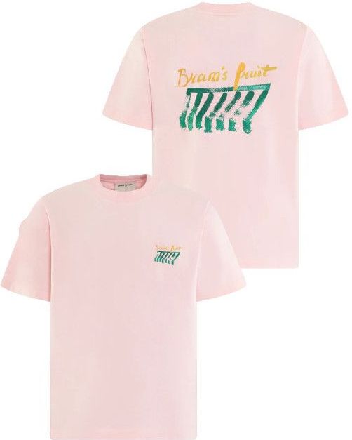 Bram's Fruit - Canopy Acrylic T-shirt - Roze - Katoen