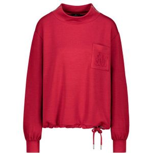 Monari - Sweatshirt - Chimney Red - Regular Fit - Sieradendetail