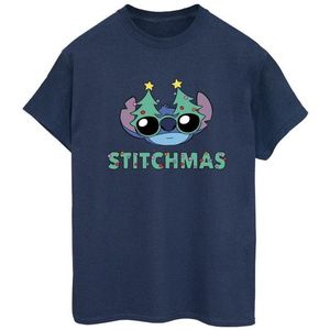 Li-cense Disney dames lilo & stitch stitchmas bril katoenen vriendje t-shirt