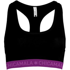 Muchachomalo Meisjes 1-pack racerback effen