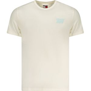 Tommy Jeans - T-Shirt - Effen - Puur Katoen - Regular Fit - Korte Mouwen