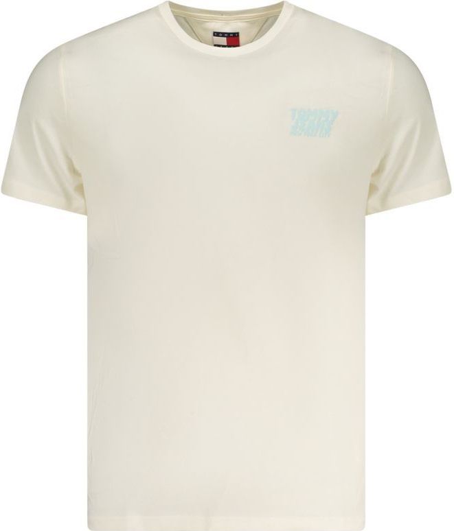 Tommy Jeans - T-Shirt - Effen - Puur Katoen - Regular Fit - Korte Mouwen