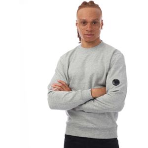 C.P. Company - Diagonal Raised Fleece Sweatshirt - Grijs - Heren