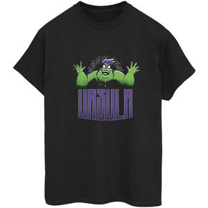 Li-cense - Disney Villains Ursula - T-shirt - Groen - 100% Katoen, Korte Mouwen, Ronde Hals