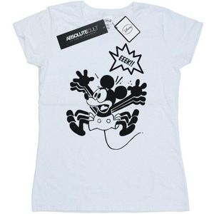 Li-cense Disney dames mickey mouse eeeeek! katoenen t-shirt